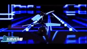 เครื่องบินเฮลิคอปเตอร์เฮล็อกอัจฉริยะขนาดเล็ก สำหรับเล็กลงเด็ด เครื่องบินUSBชาร์จ พร้อมที่จับ