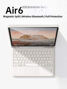 Slim Protective Case for iPad pro 11 Air 7 Air 6 Bluetooth Keyboard iPad 9 Apple Air 11 Tablet Anti-Fall with Pen Slot Nine 8 7