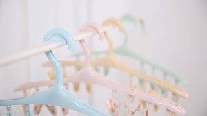 Gantungan Hanger 8 Jepit Gantungan Baju Hanger Jemuran Pakaian Dalam Kaos Kaki Hanger Jepitan 8in1-SCOOT