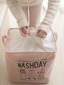 Multi-Use Storage Solution: HOKEMP Foldable Laundry Basket