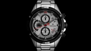 Jam tangan pria Naviforce original anti air chronograph NF 8021SBE