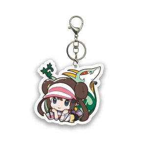 Bandai | for Homemade Acrylic Keychain Q Version Ptcg Trainer Meowth Blastoise Rocket Team Anime Peripheral Bag Pendant Holiday Gift