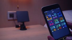 LED Display On Car Rear Window Mobile Phone APP Control Full Color LED Expression Screen Panel Car Mobile Advertising