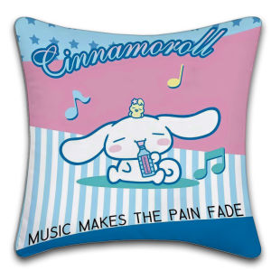 Sanrio | Sanrio Cinnamoroll Pillowcase toon Gift Cushion Cover Bedroom Home Sofa Chair Seat Decor pillow case