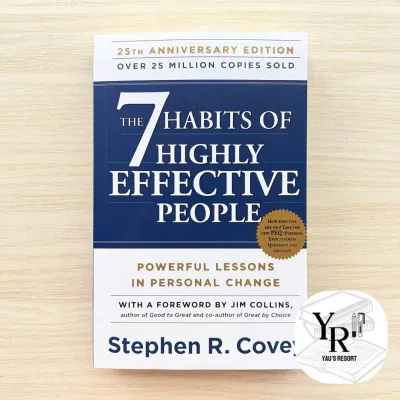 The 7 Habits of Highly Effective People by Stephen R. Covey English Book Paperback | Personal Development