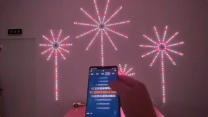 ✅Ready Stock✅Smart Firework Fairy Lights - Music Sync with APP Remote Control 180 LEDS for New Year and Christmas Lights