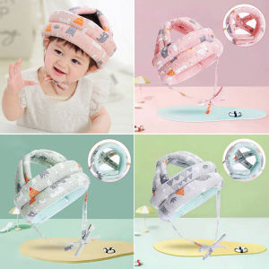 Denoswim Mũ bảo vệ đầu bé cotton mềm Mũ Đi Bộ Học Tập đi bộ cho trẻ sơ sinh tập đi đầu chống va chạm Mũ bò cho trẻ sơ sinh