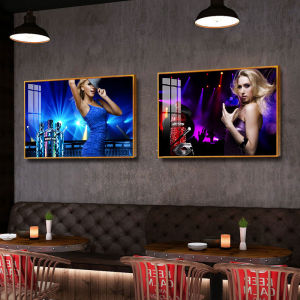 ภาพตกแต่ง KTV ร้านอาหาร โรงแรม บาร์ ภาพคริสตัล งานปาร์ตี้ งานแต่งงาน งานวันเกิด ภาพผู้หญิงนักร้อง ลายเซ็นด์แกรมมี่