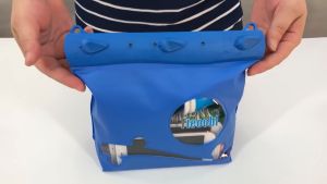 SG Stock WaterProof PVC Beach Accessories Touch Sensitive Waist Cross Body Shoulder Phone Handphone Sling Pouch Bag