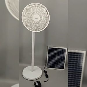 [ĐỜI MỚI NHẤT] Quạt đứng tích điện năng lượng mặt trời siêu mát tiết kiệm điện - Quạt năng lượng mặt trời pin 15000mAh