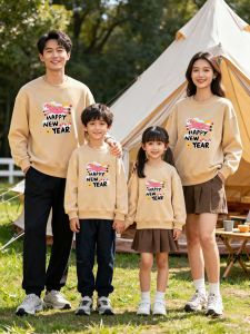 Family Matching Long Sleeve Hoodies for New Year of the Horse