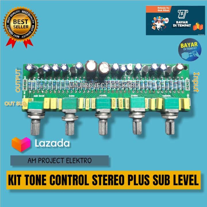 Kit Tone Control Mono Stereo Plus Sub Level Lazada Indonesia