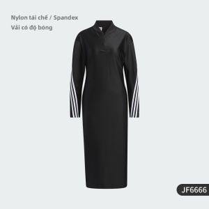 adidas | Đầm Tay Dài Có Khe Bên