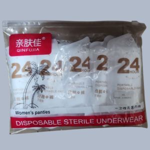 Disposable Women White Panties M to 3XL