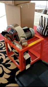 Mesin Rajang Serai Pengiris Sereh Pandan Listrik Alat Iris Daun Bawang Premium Awet