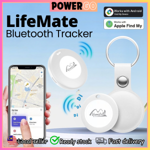 LifeMate Mini Bluetooth GPS Tracker with Waterproof IP65 Protection and Replaceable Battery for Android/iOS Compatible with Google Find My