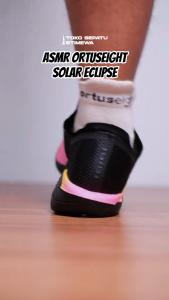 Ortuseight Hyperglide 3.1 Sepatu Lari / Sepatu Running / Jogging Sepatu Lari Pria/Wanita BLACK ORTRANGE Sepatu Olahraga Outdoor