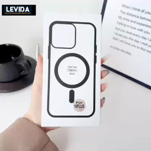 For Magsafe Magnetic Transparent Dove Black Edisi Wireless Charge Case MAG-06 For iPhone X XS XR Iphone XS Max