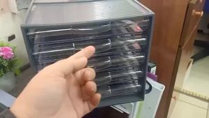 5 Tiers A4 Document Drawer 8575 A4 Paper Drawer / Stationery / Plastic Drawer Plastic Office Drawer FELTON 5 Tiers Laci