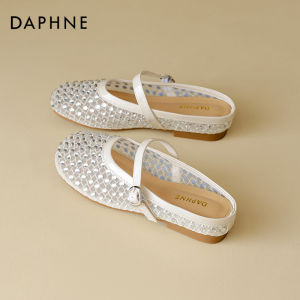 Daphne | Silver Open Toe Slip Ons Women