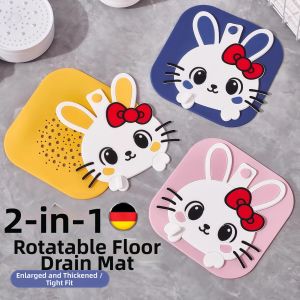 Odor Blocking Silicone Drain Cover Bathroom Floor