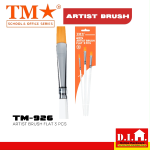 Do It Home TM Artist Brush Flat 3 Pcs TM-926