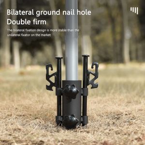 Adjustable Camping Tent Flysheet Pole Holder Canopy Awning Support Canopy Rod Holder Pemegang Tiang Khemah 杆架固定器 7377