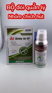 (Phun rau màu) bộ đôi trừ rầy xanh bọ trĩ rệp sáp rầy phấn - sương mai đốm lá thán thư trên rau màu