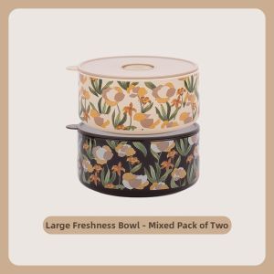 Ceramic Aesthetic Microwaveable Large Capacity Lunch Box