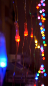 ไฟตาข่าย ตกแต่ง ไฟกระพริบ LED 192ดวง แสงวอร์ม แสงRGB 3x2m ไฟม่านตาข่าย รุ่น TSM-NWWTSM-NRGB