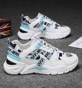 Mens Breathable Running Shoes 2024 New Style Large Toddler Boys Sports Sneakers Middle School Students Footwear Teenage