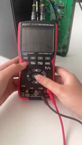 ZOYI | 2.8-inch IPS Full-View Color Screen Oscilloscope Multimeter: Trigger Function Auto/Normal/Single ±400V Input Automatic Measure