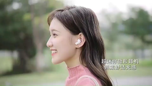 หูฟังBLUETOOTH หูฟังไร้สาย รุ่น K-520 หูฟังรูปหัวใจ บิดเปลื่ยนรูปทรงได้ สั่งการด้วยระบบสัมผัส สีชมพู/สีดำ พร้อมสายคล้องมือในกล่อง ส่งจากไทย!!