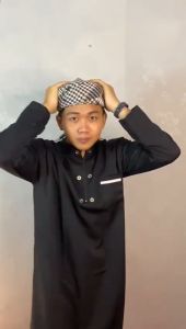 PECI SORBAN IMAMAH FULL JAHIT PERMANEN INSTAN TANPA RIBET ORIGINAL AL BALYA