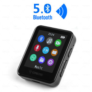 2025New Hifi MP3 Player Bluetooth Metal Clip Mini Walkman Portable Sport Music Player Mp4 Player with FM/Speaker/E-book/Recorder