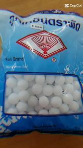 ลูกเหม็น ตราพัด 1000 กรัม (Moth balls) ใช้ดับกลิ่น ไล่แมลง ไล่หนู จิ้งจก ตุ๊กแก แมลงสาบ มด สุนัข