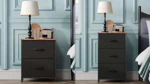 Bedside Storage Cabinet Iron Wood Combination Household Bag Storage Cabinet Large Capacity Extra Large Living Room Floor-to-wall Storage Cabinet