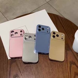 Luxury Large Window Candy Color Glossy TPU Phone Soft Case For MOTO Edge 70 Pro+ Fusion+ 50 NEO G86 G56 Shockproof Camera Cover