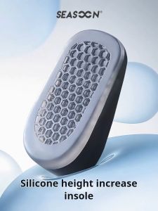 Silicone height increased Shoes Pad Half Plain Gel Heel Pads For Men And Women shoe insoles 1Pairs
