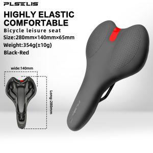 PLSELIS | Plselis soft sponge hollow breathable road bicycle saddle weighs 358g comfortable shock absorption ultra strong bicycle seat