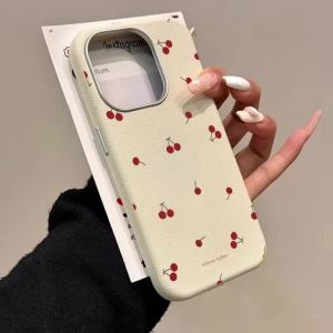 INS Cute Cartoon Cherry Pattern Phone Case For Xiaomi Poco 17 Pro Max 11T 12T 13T 14T 15T Pro 14 15 Ultra 13T 14T 15T TPU Cover