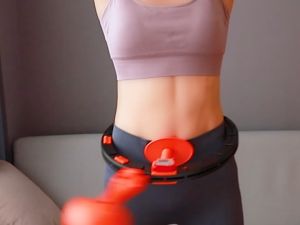 Smart Digital Hula Hoop Thin Waist Abdomen Lazy Weight Loss Exercise Counter Move Alat Gelung Gelek Pinggang Senam Kira Pergerakan