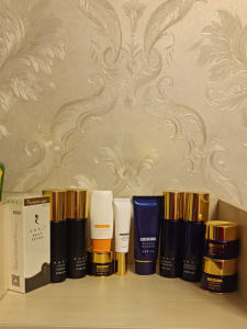 Yifonier Rose Hydrating Beauty Skin Care Set Moisturizing Nutritious Night Cream Day Cream Eye Cream Cleanser Skin Care