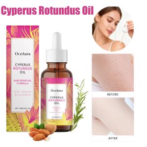EELHOE | Cyperus Rotundus Oil for Hair Removal Smoothing Soothing Skin Care Moisturizes Armpit Leg Arm Hair Inhibitor Depilatory Oil