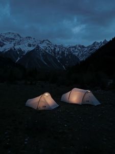 Tenda Camping Naturehike Jims Gear Daban 1P CNK2350WS012 Tenda Ultralight Hiking Double Layer Kemah 1 Orang Frame Alloy Tahan Air Outdoor