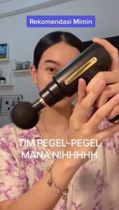 [PROMO] Pistol Pijat Fascia Elektrik Pijat Otot Mini Elektrik Genggam Alat Pijat Mini Elektrik Pistol Fasia Pemijat Otot 6 Mode Pemijat Otot Elektrik Mini Kelas Profesional 4-In-1 Alat Pijat Multifungsi Alat Pijat Pengecil Tubuh dan Kebugaran