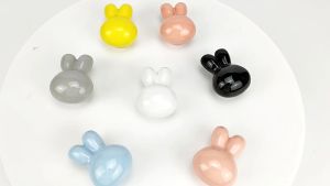 39*54*33MM Handle Pintu Anak Cute Handle Cabinet Handles For Kids Door Knob Kelinci Kids Handle