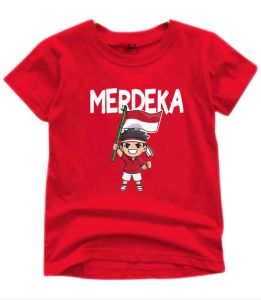 Kaos 17 Agustusan Anak Laki Laki Merdeka Usia 5 6 7 8 9 10 11 12 Tahun