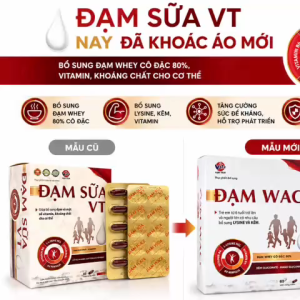 ĐẠM WACE – BỔ SUNG ĐẠM WHEY ĐỒNG HÀNH CÙNG SỨC KHỎE MỖI NGÀY  Khi chế độ ăn hằng ngày chưa cung cấp đầy đủ đạm vitamin và khoáng chất việc bổ sung dinh dưỡng phù hợp sẽ giúp cơ thể duy trì trạng thái khỏe khoắn và năng động hơn.  Đạm Wace là thực phẩm