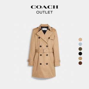 Coach | Vintage Brown Mid-length Casual Loose Coat
